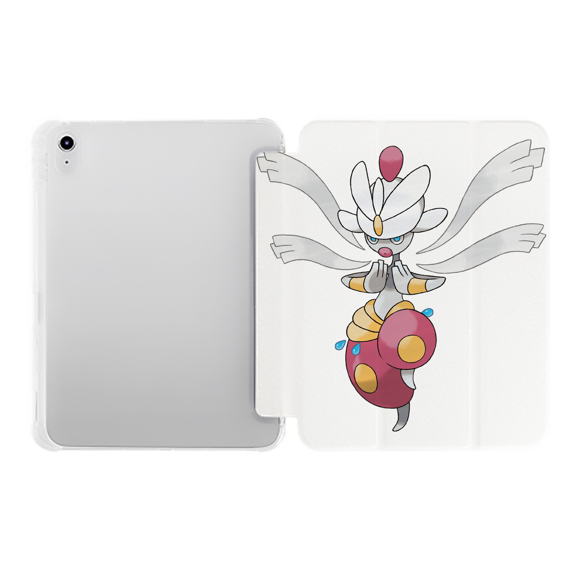 （画像用） ポケットモンスター Pokémon IPad ケース ペン収納付き 三つ折りスタンド PUレザー×シリコン 対応機種9.5/10.5/10.9インチ